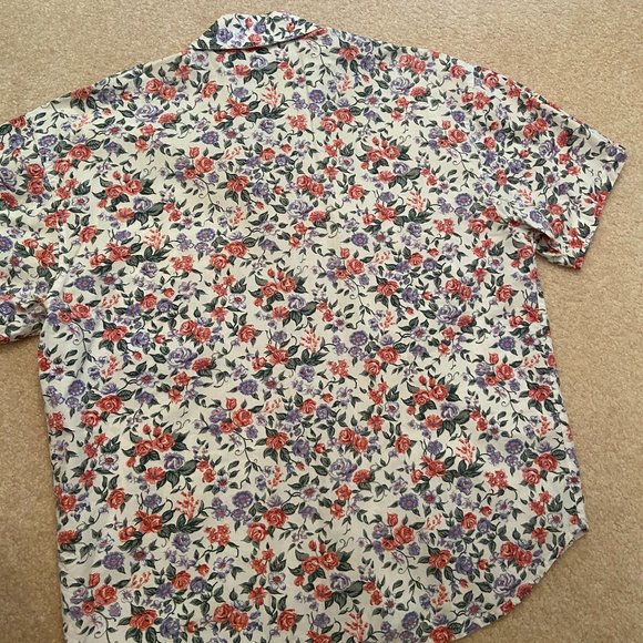 Vintage 90s Floral Shirt - Picture 5 of 9